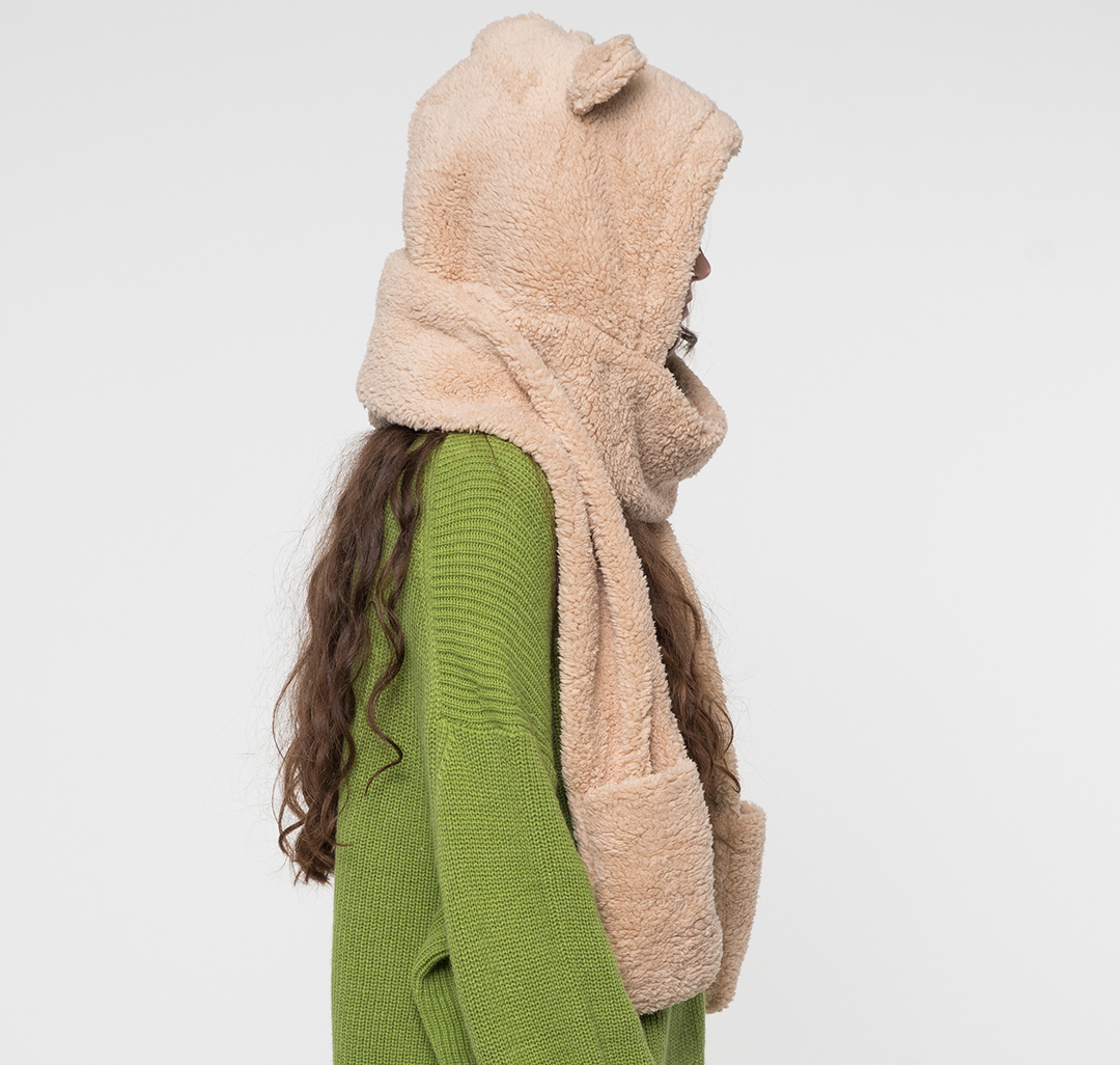 Шапка-ушанка Мармалато, цвет Бежевый #5