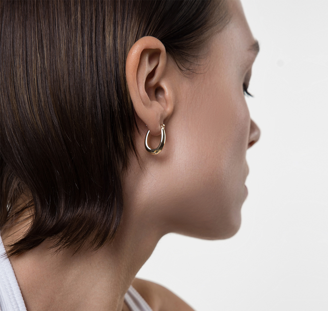 Набор серег (2 пары) Мармалато, цвет Золото-белое серебро #5