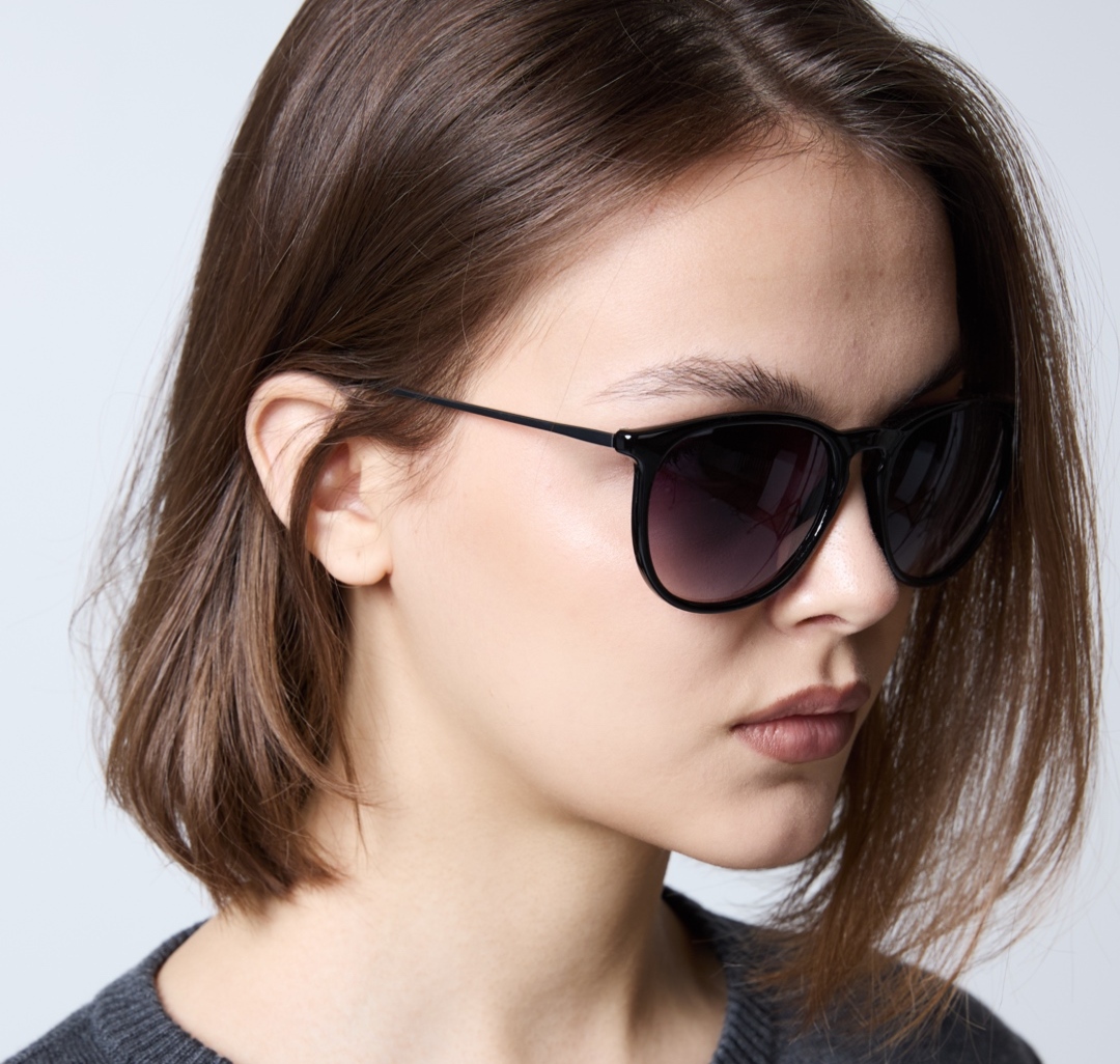 Очки с чехлом Мармалато, цвет Черный-серебро #5