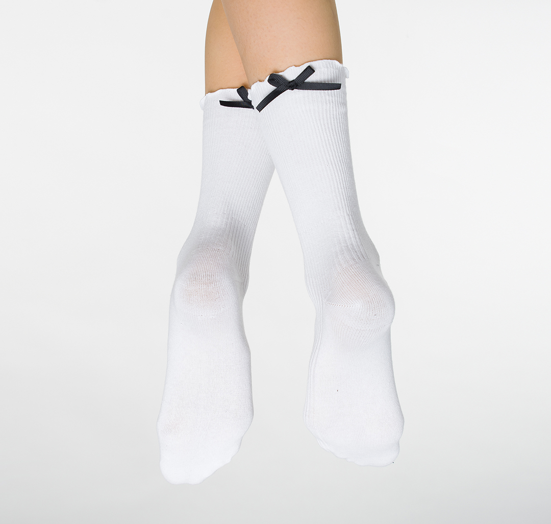 Носки (1 пара) Мармалато, цвет Белый-черный #2