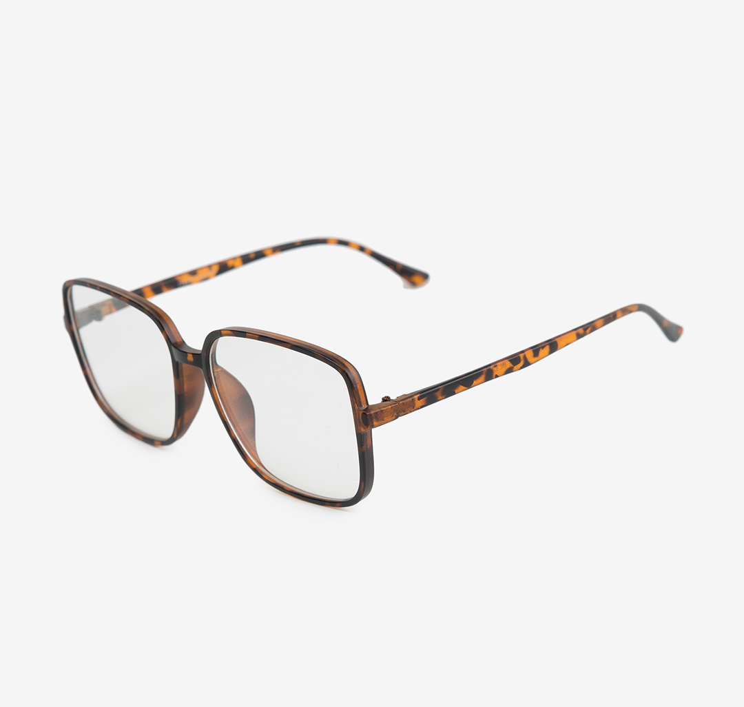 Очки с чехлом Мармалато, цвет Матовый черный-коричневый-прозрачный #2