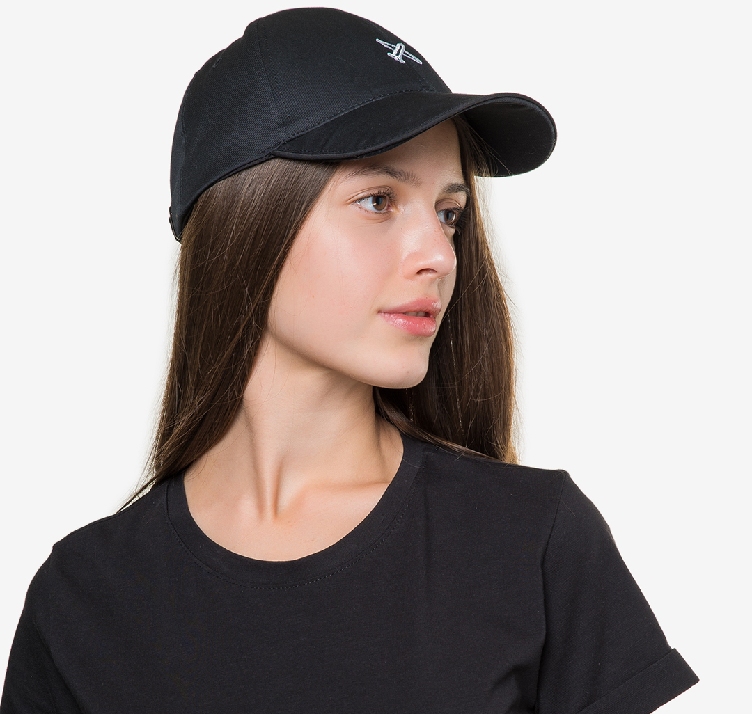 Бейсболка Мармалато, цвет Черный-белый #2