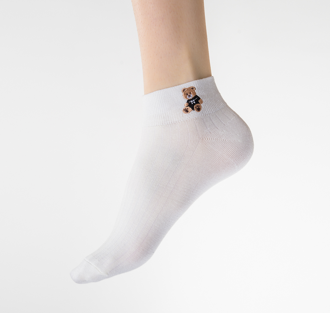 Носки (2 пары) Мармалато, цвет Молочный-черный-коричневый #2