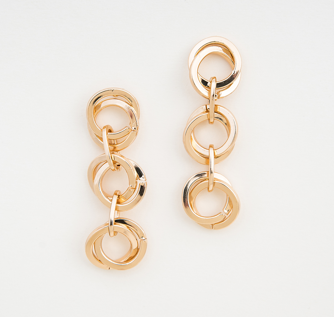 Серьги Мармалато, цвет Золото #1