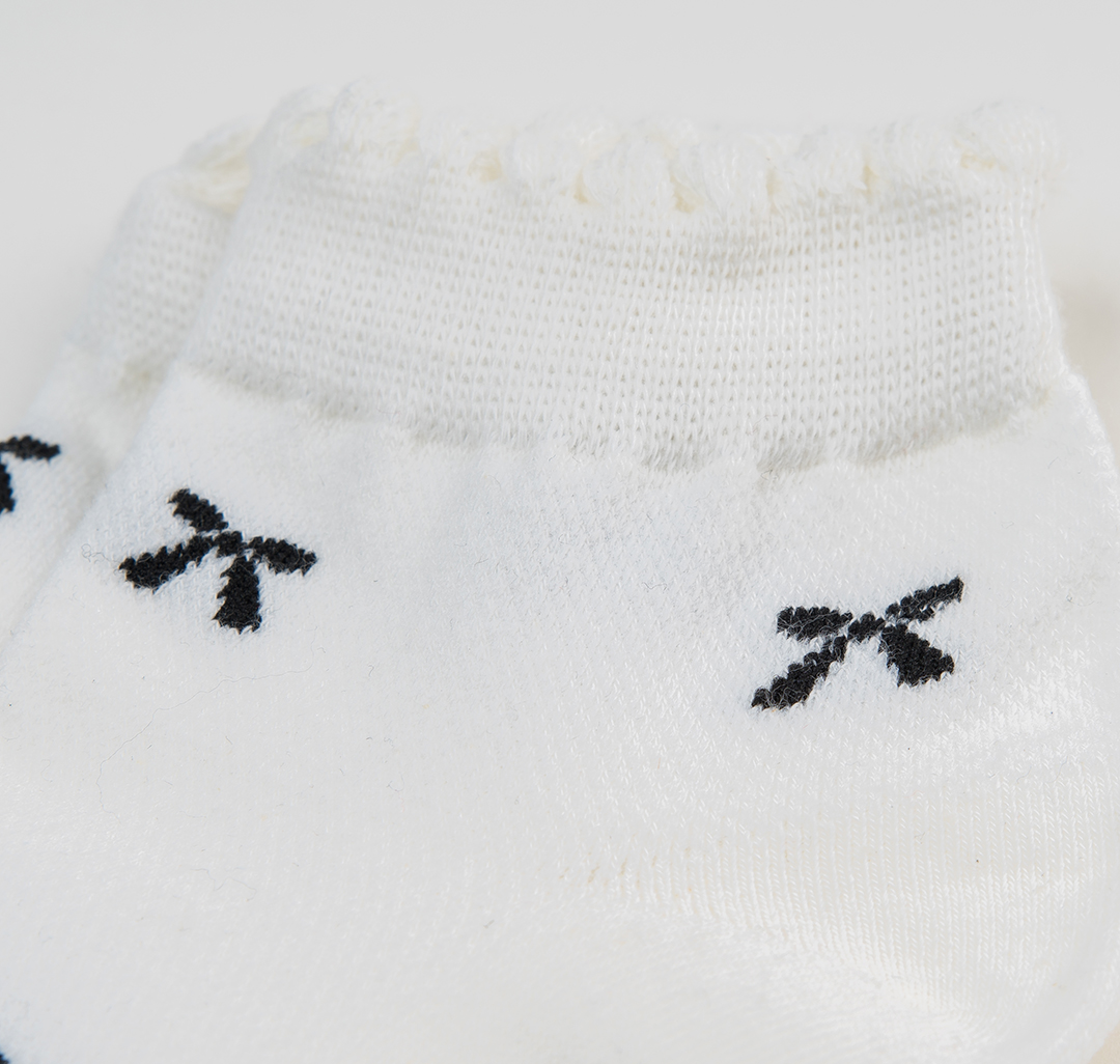 Носки (1 пара) Мармалато, цвет Белый-черный #3