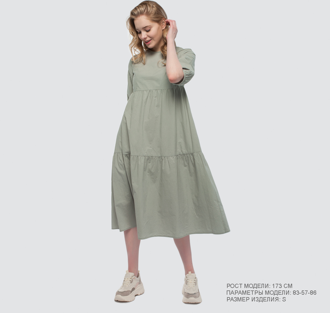 Платье Мармалато, цвет Зеленый #2