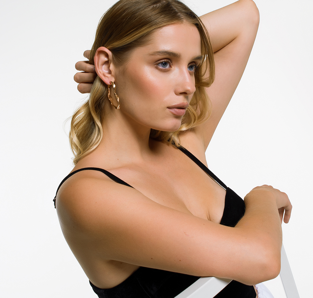 Серьги Мармалато, цвет Золото #2