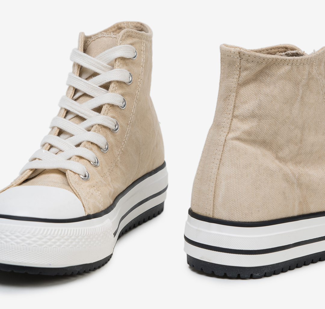 Кеды Мармалато, цвет Бежевый-белый #4