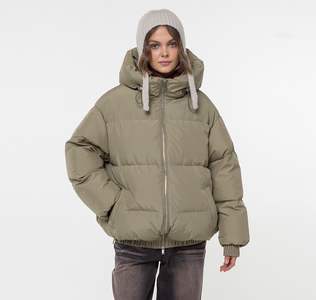 Пуховик Мармалато, цвет Хаки #1