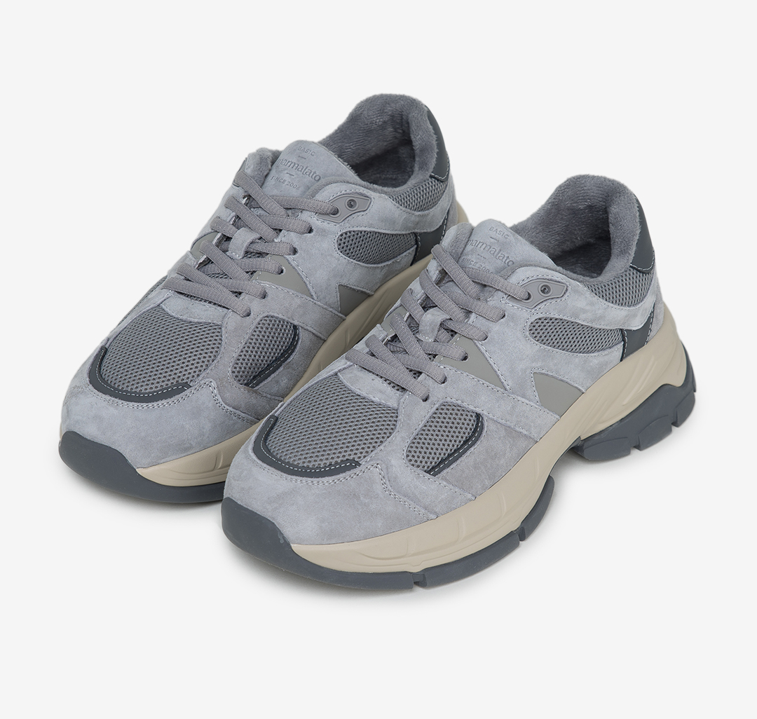 Кроссовки Мармалато, цвет Серый-темно-серый #2