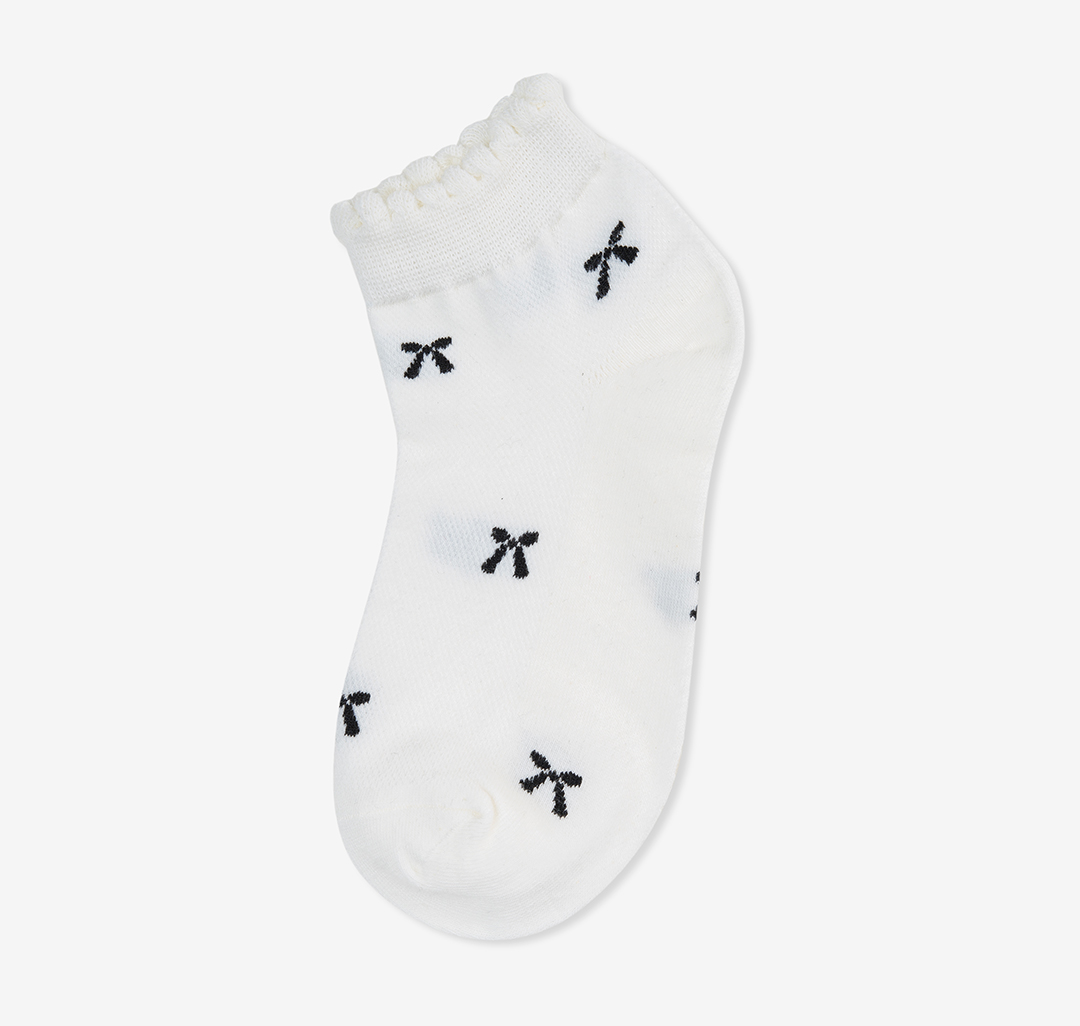 Носки (1 пара) Мармалато, цвет Белый-черный #1