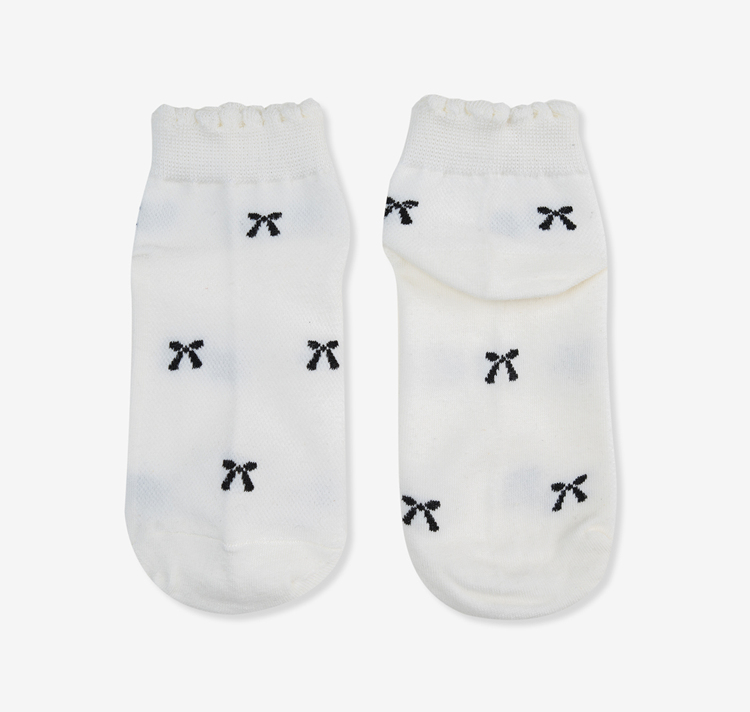 Носки (1 пара) Мармалато, цвет Белый-черный #4