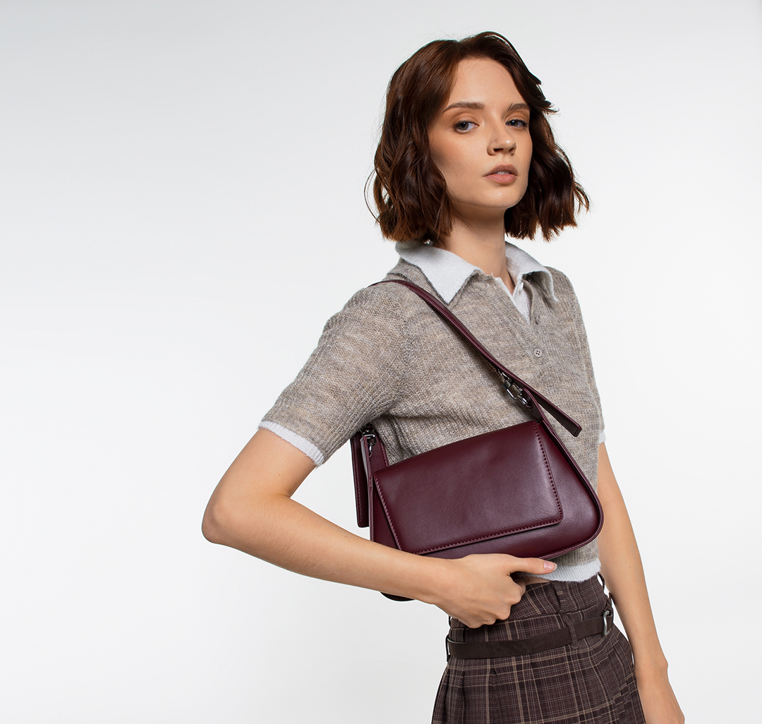 Сумка-кошелек Мармалато, цвет Винный #5