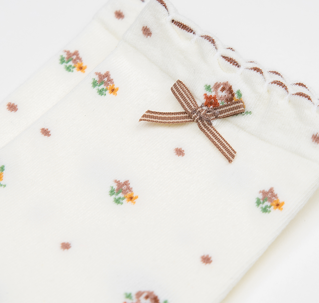 Носки (1 пара) Мармалато, цвет Молочный-бежевый-мультиколор #3