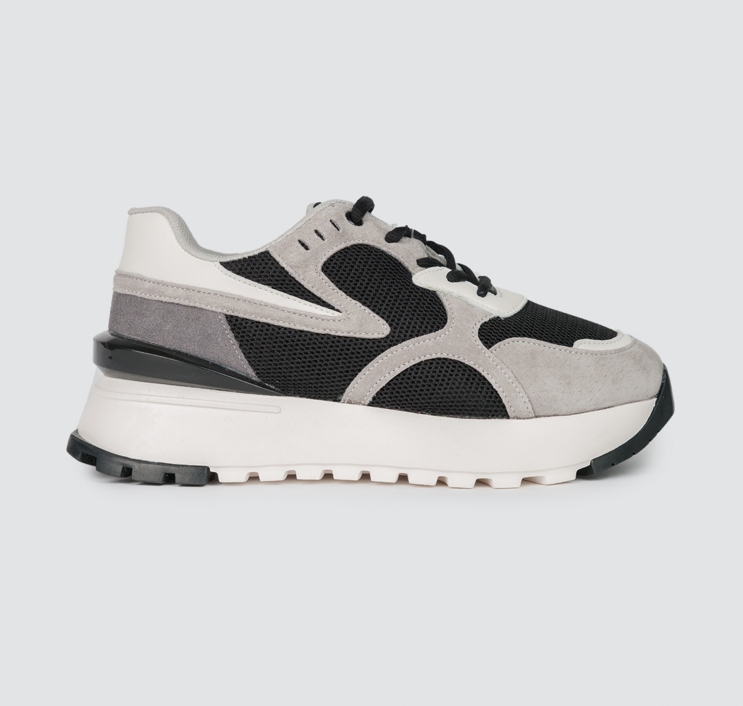 Кроссовки Мармалато, цвет Черный-серый-белый #1