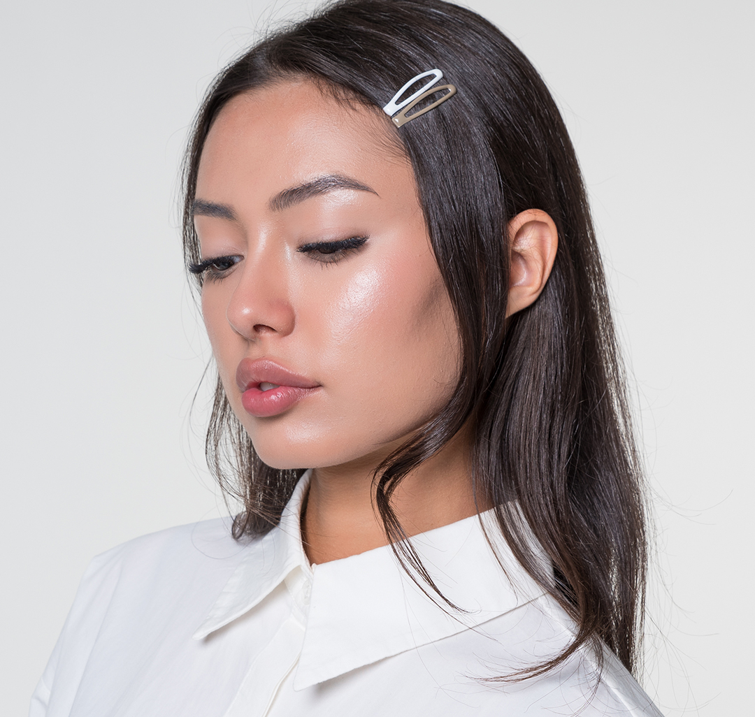 Набор зажимов (6 шт) Мармалато, цвет Белый-коричневый-черный #2