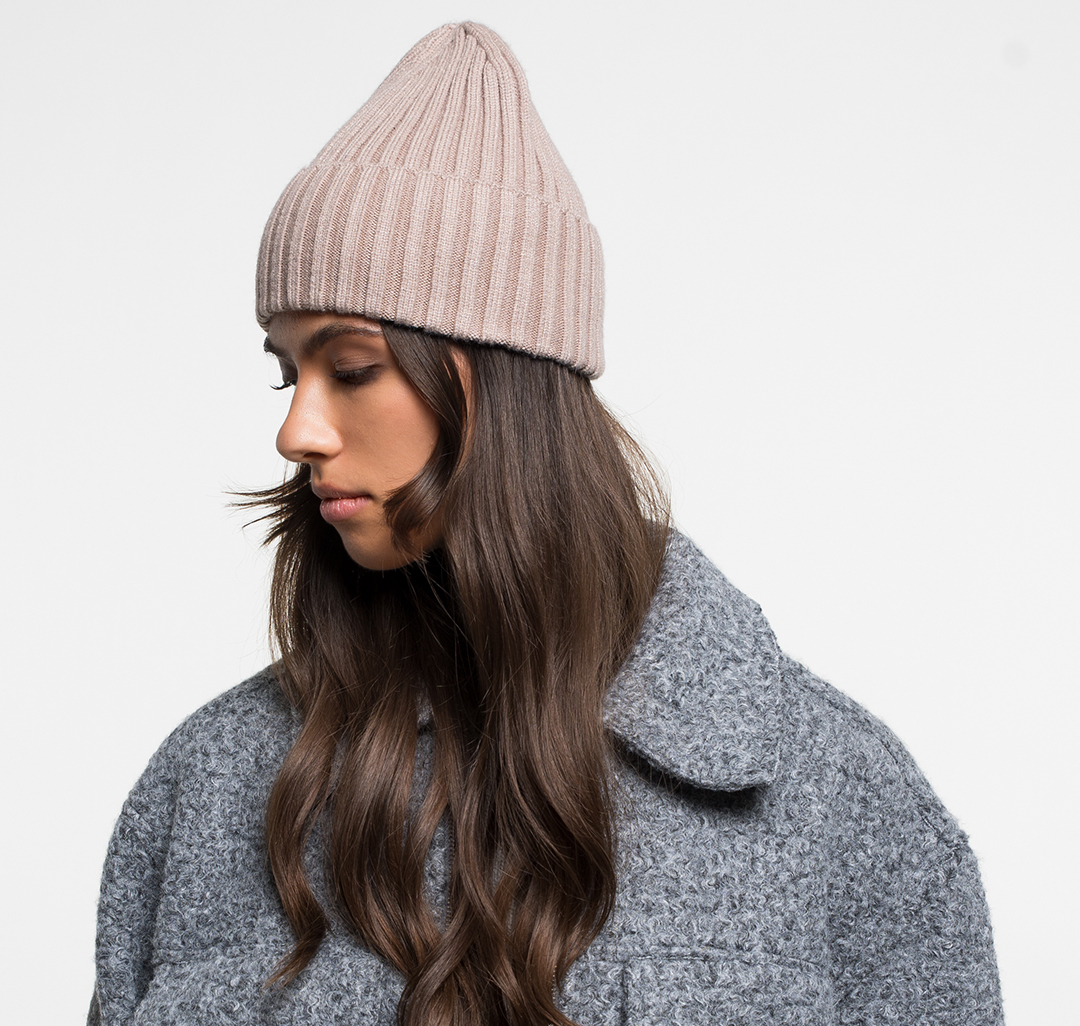 Шапка Мармалато, цвет Темно-бежевый #2