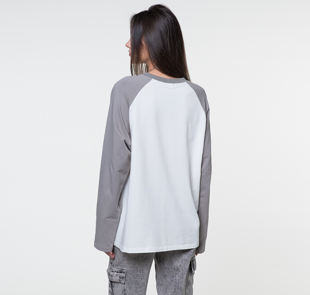 Лонгслив Мармалато, цвет Молочный-серый #3