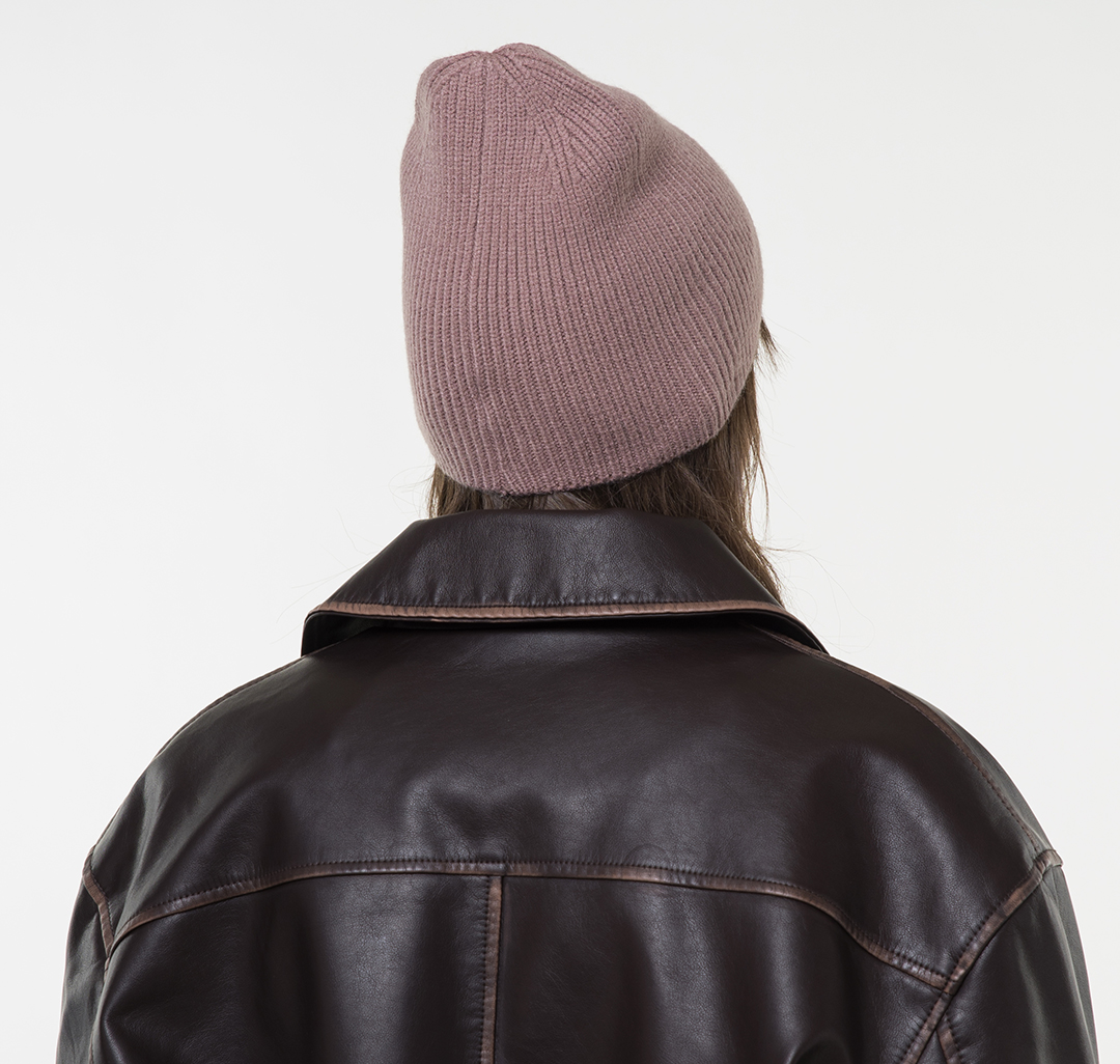 Шапка Мармалато, цвет Пыльно-розовый #3