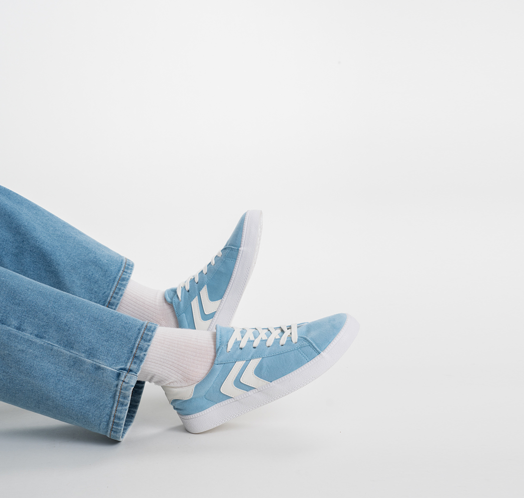 Кеды Мармалато, цвет Голубой-белый #8