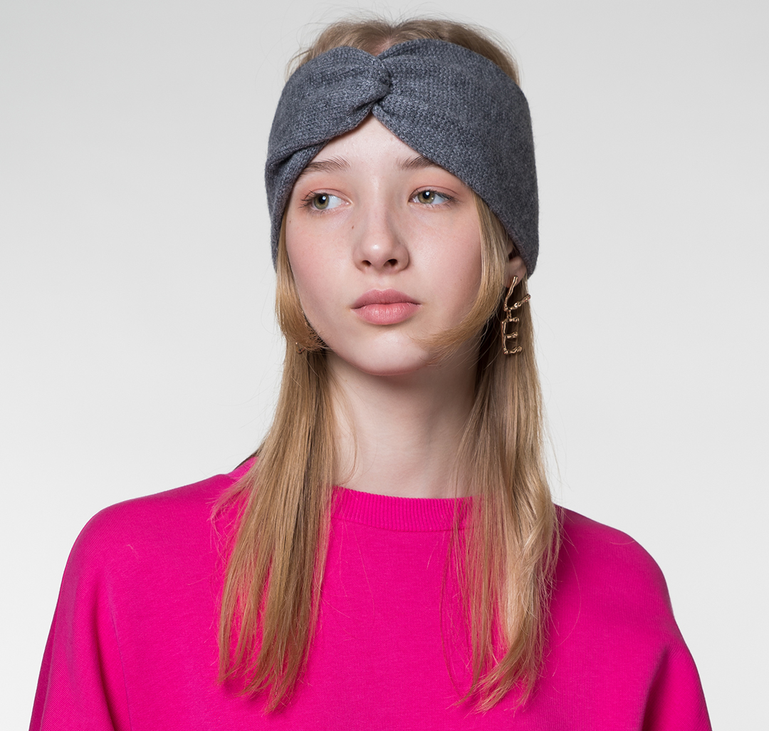 Повязка на голову Мармалато, цвет Серый #1