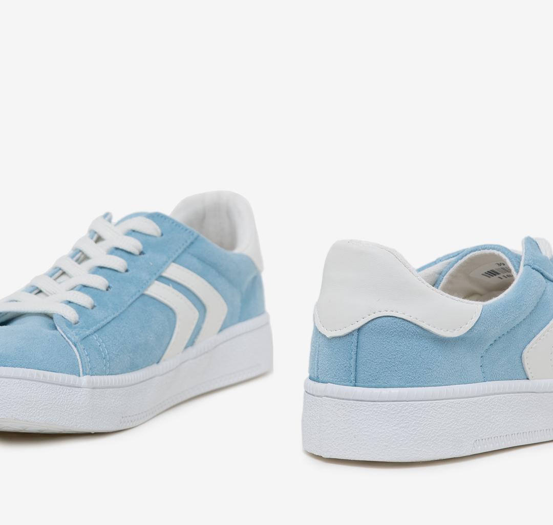 Кеды Мармалато, цвет Голубой-белый #7