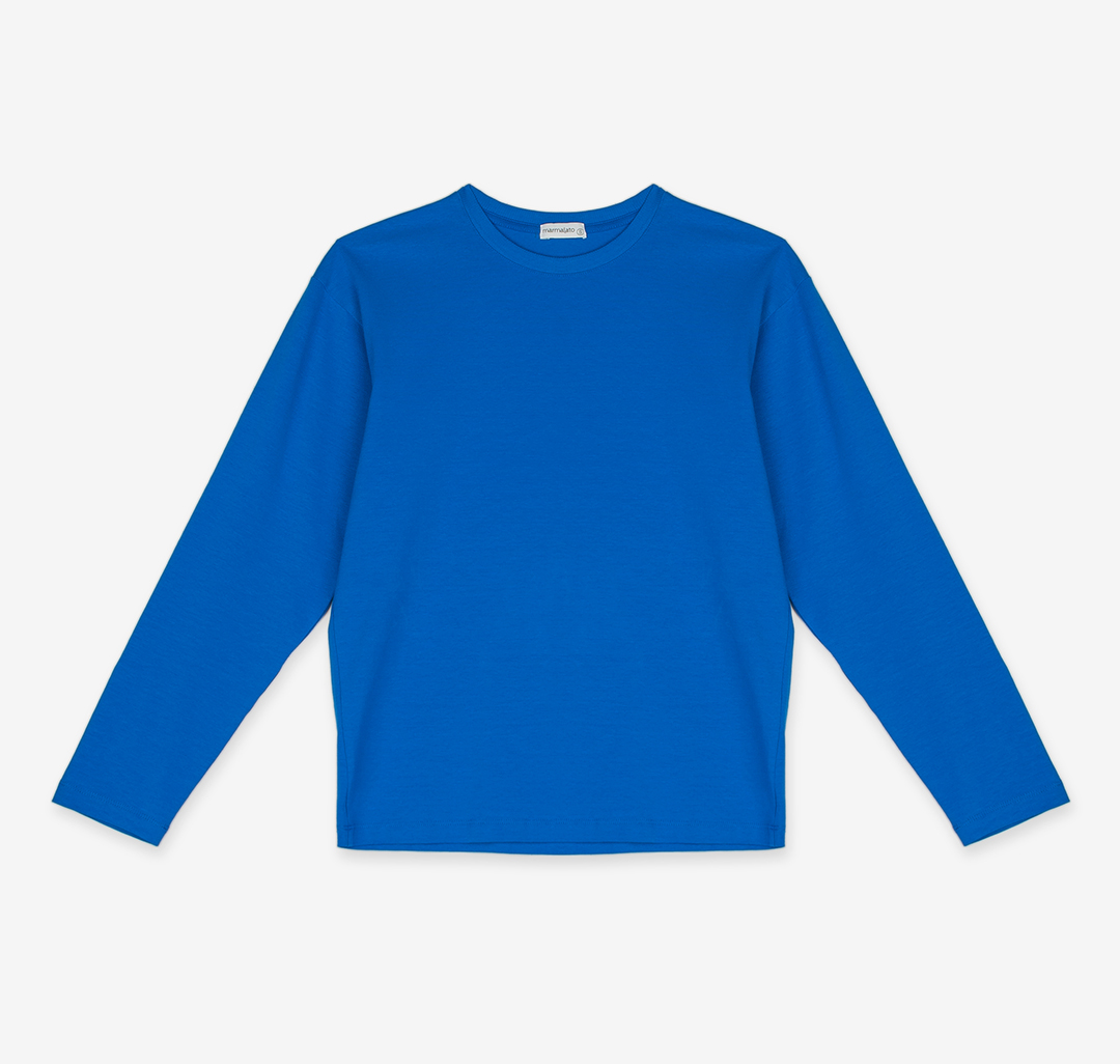 Лонгслив Мармалато, цвет Синий #5