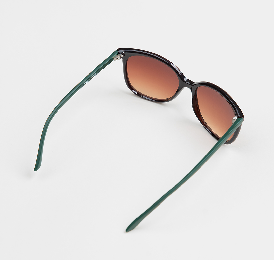 Очки с чехлом Мармалато, цвет Коричневый-зеленый #2