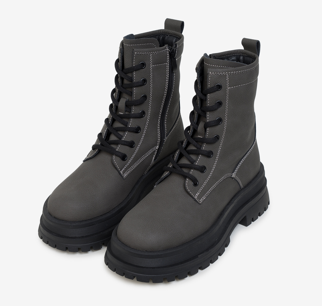 Ботинки Мармалато, цвет Серый-черный #3