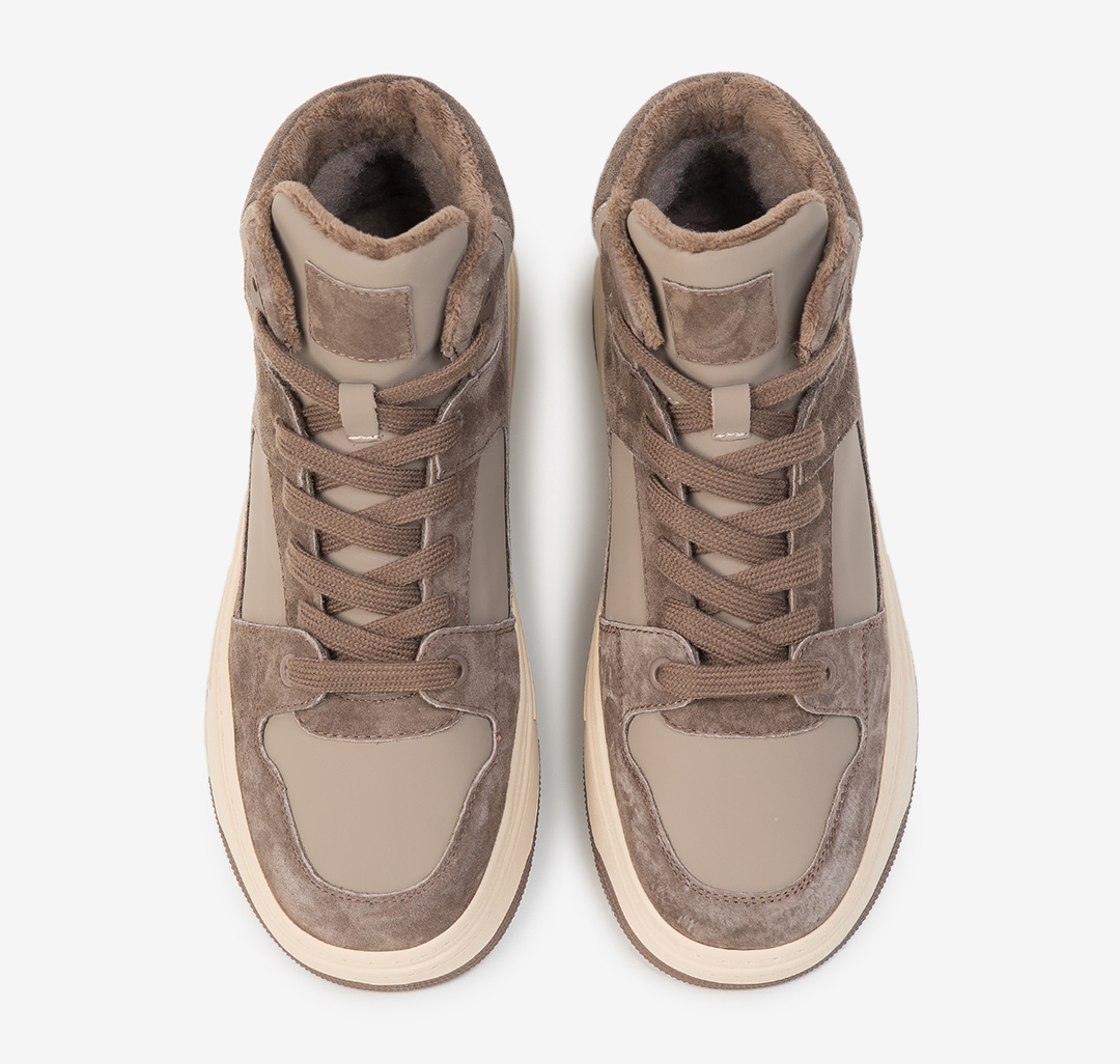 Кеды Мармалато, цвет Коричневый-бежевый #4