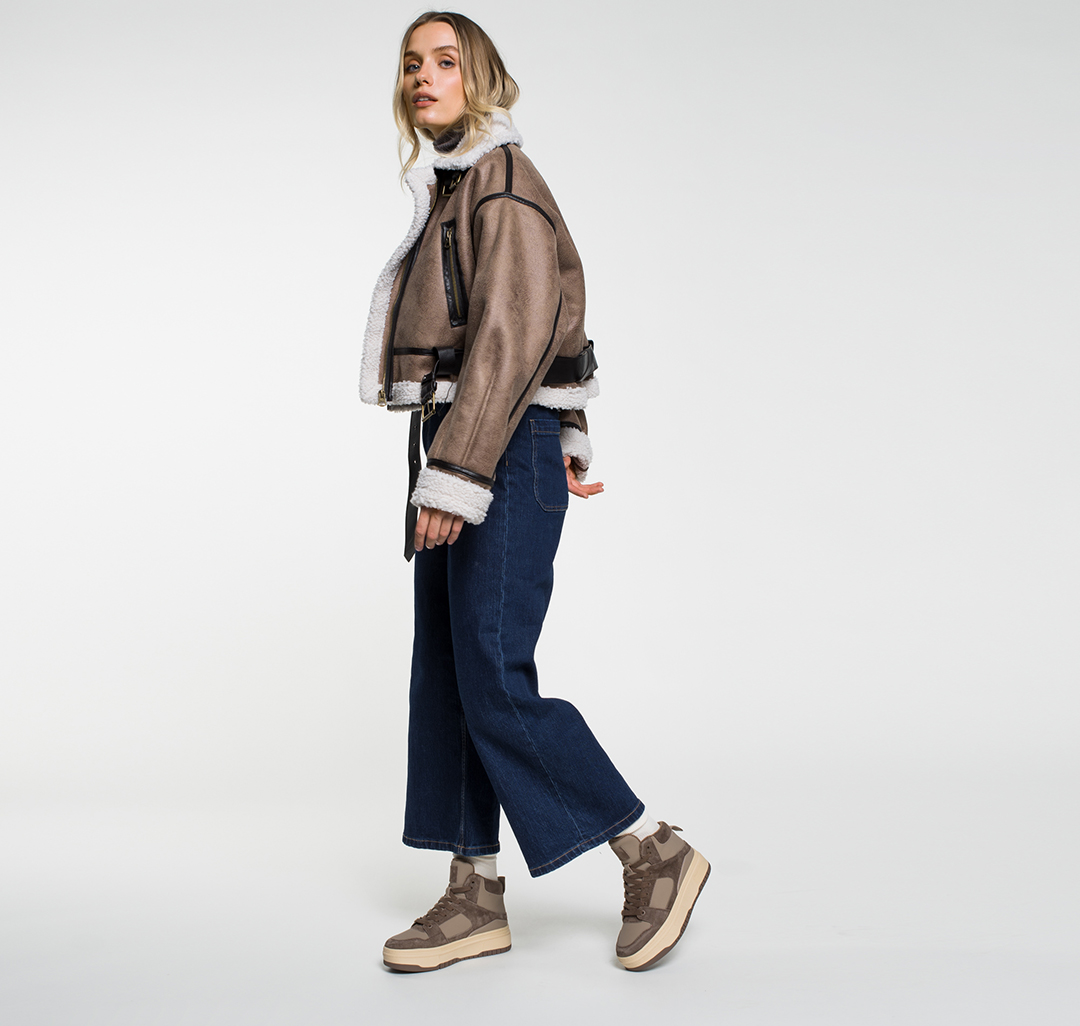 Кеды Мармалато, цвет Коричневый-бежевый #9