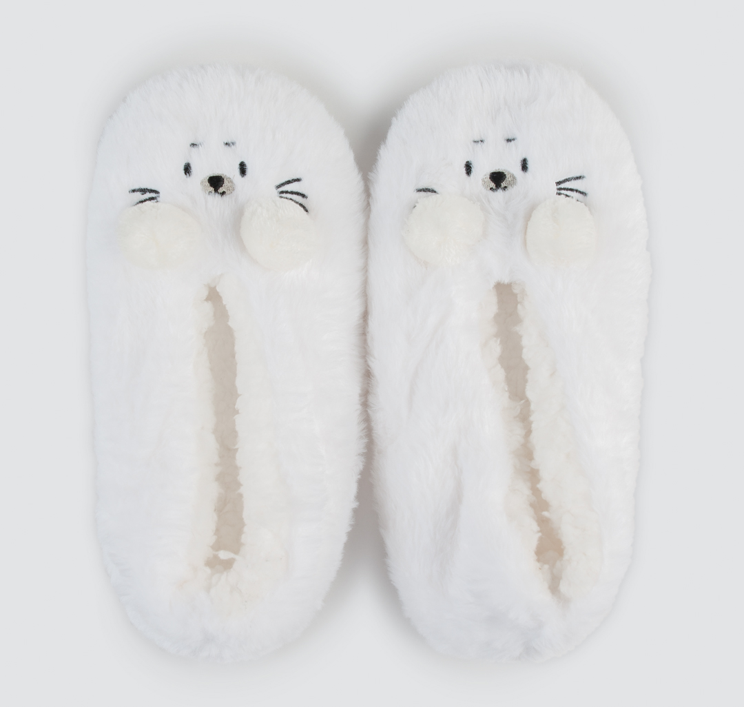 Домашние тапочки Мармалато, цвет Белый-мультиколор #1