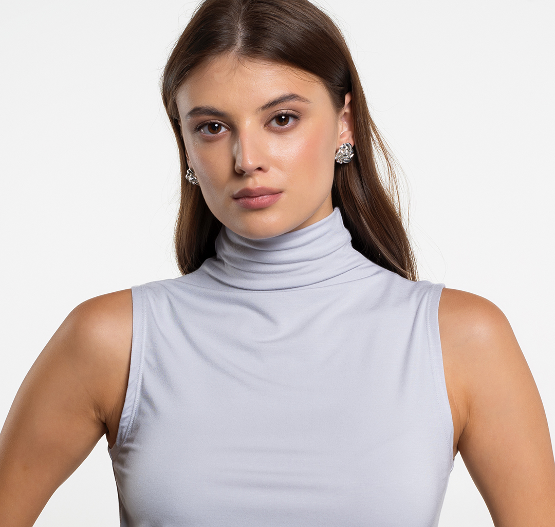 Серьги Мармалато, цвет Белое серебро-прозрачный #3