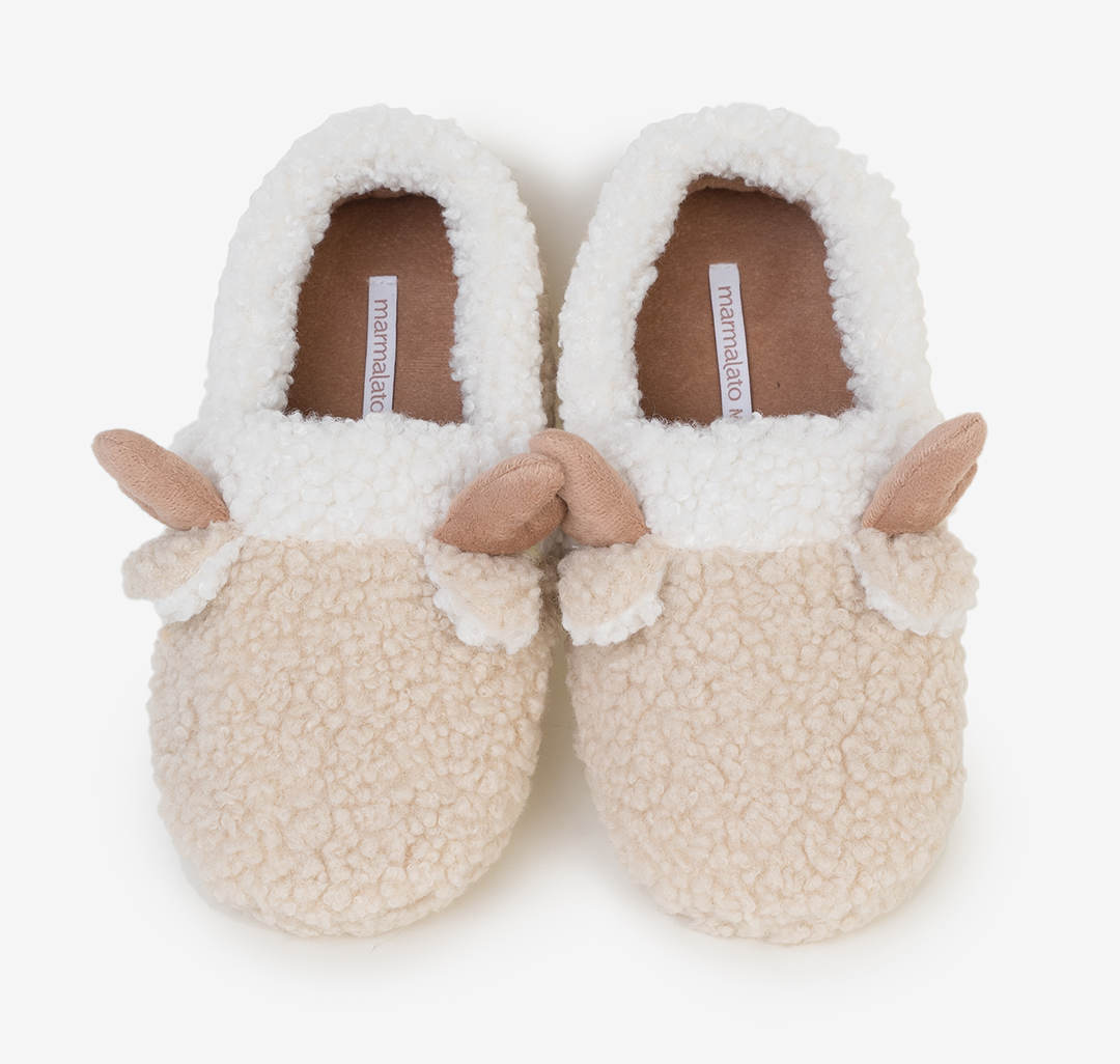 Домашние тапочки Мармалато, цвет Бежевый-молочный #2