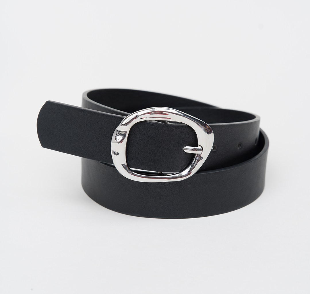 Ремень Мармалато, цвет Черный-серебро #1