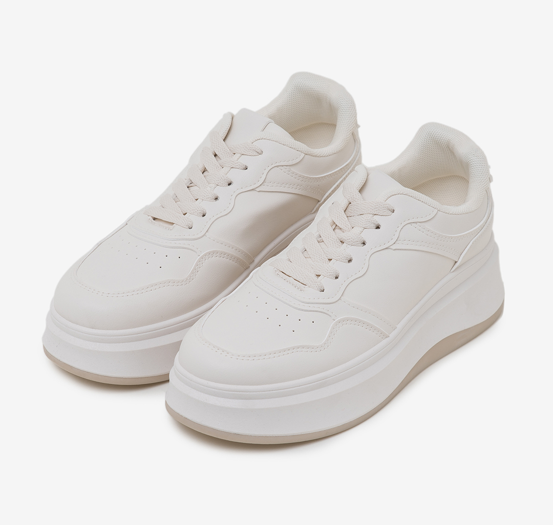 Кеды Мармалато, цвет Бежевый-белый #2