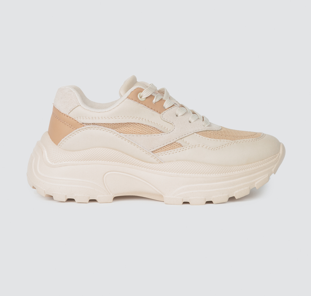 Кроссовки Мармалато, цвет Бежевый-серый-белый #1