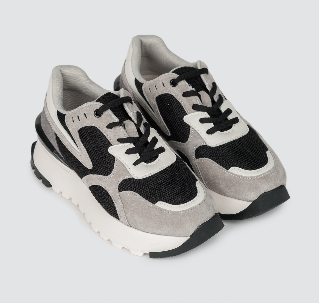 Кроссовки Мармалато, цвет Черный-серый-белый #2