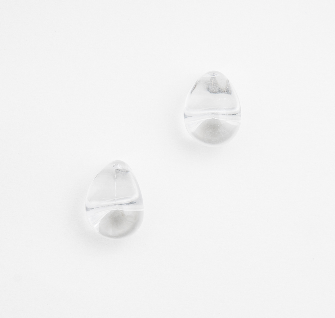 Серьги Мармалато, цвет Прозрачный-белое серебро #1