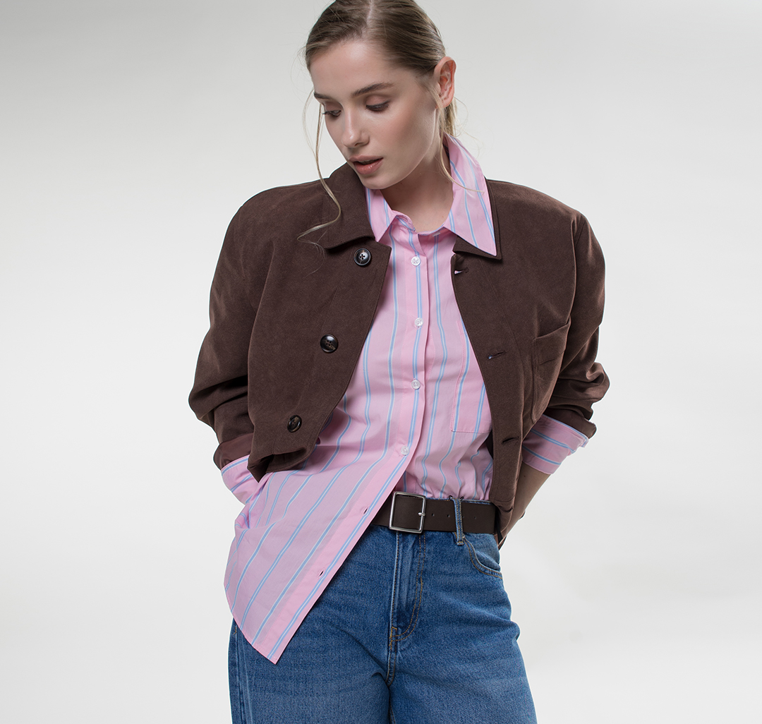 Ремень Мармалато, цвет Шоколадный-серебро #3