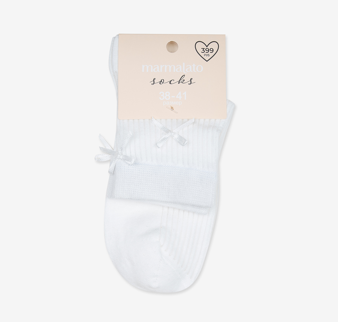 Носки (1 пара) Мармалато, цвет Белый #5