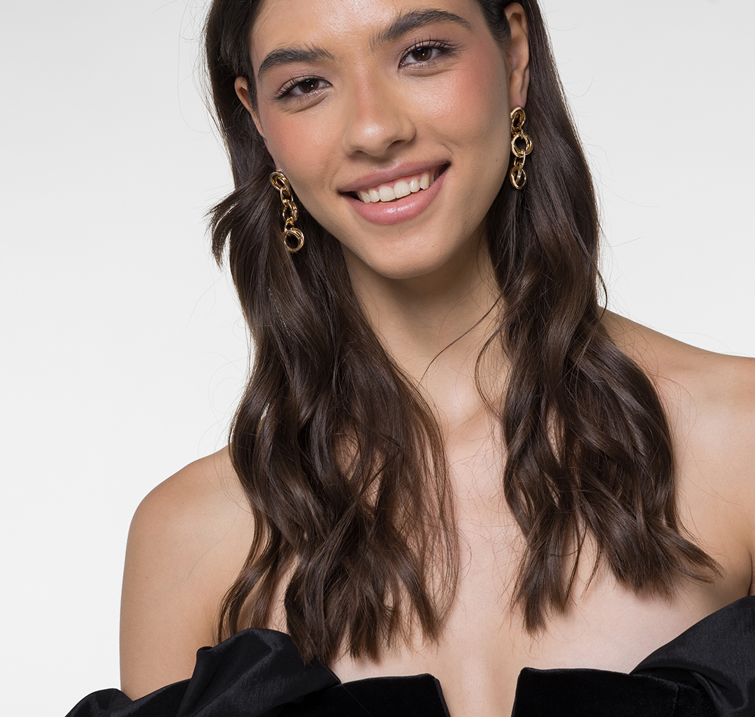 Серьги Мармалато, цвет Золото #3