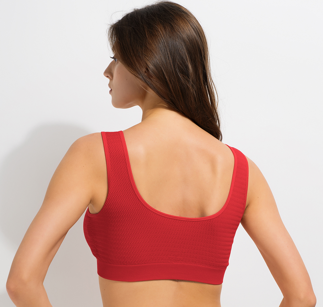 Купальный топ Мармалато, цвет Красный #5