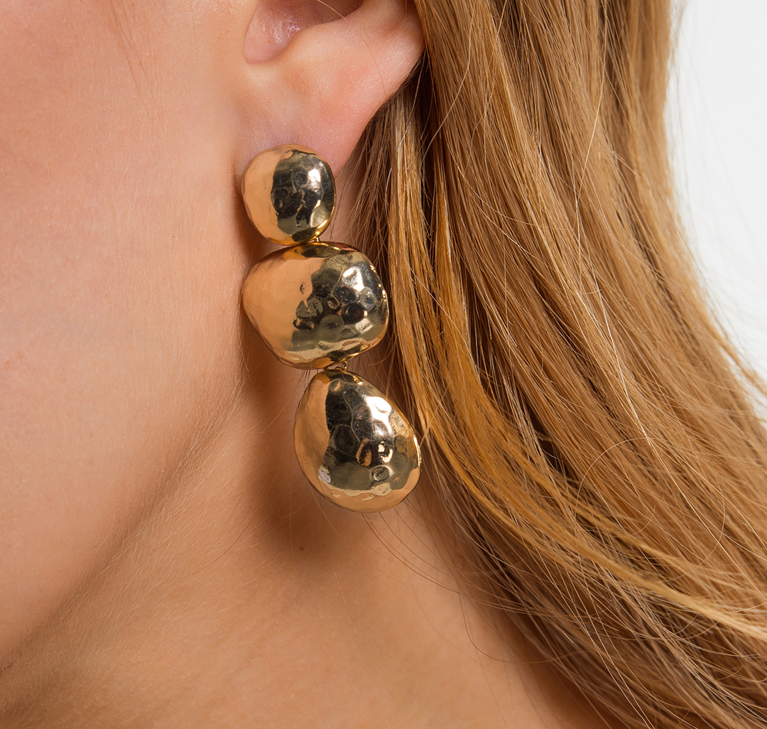 Серьги Мармалато, цвет Золото #4