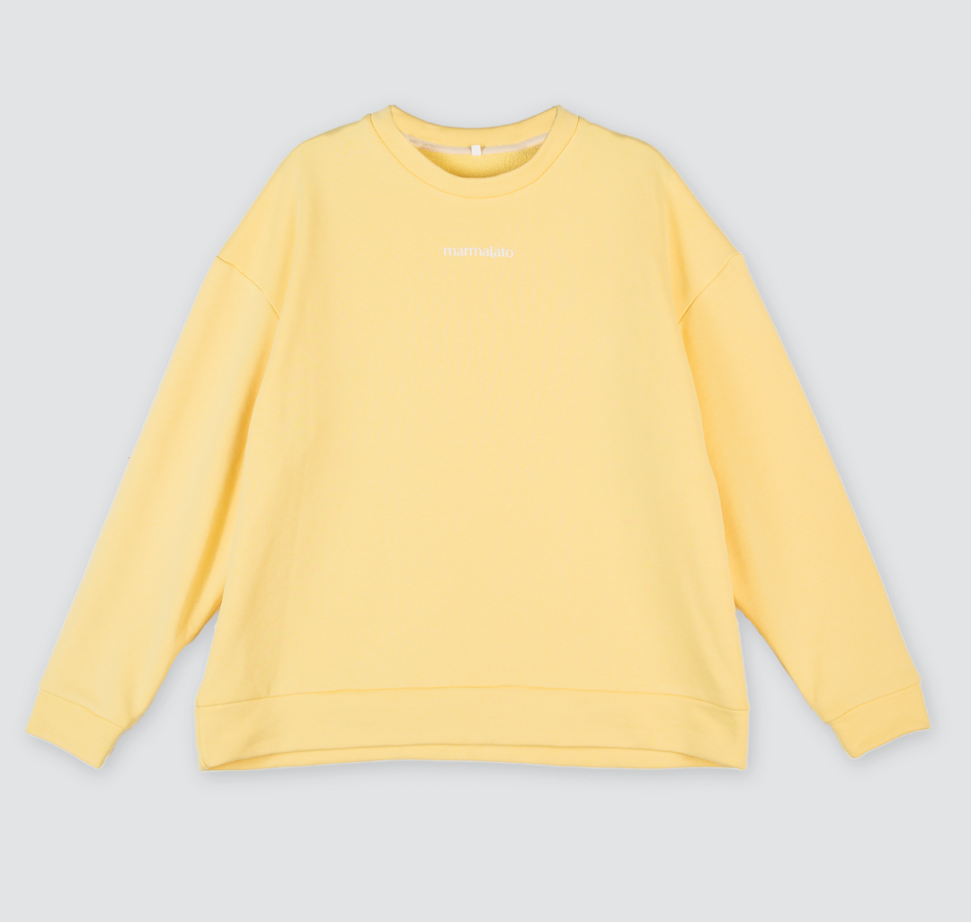 Толстовка Мармалато, цвет Желтый-белый #3