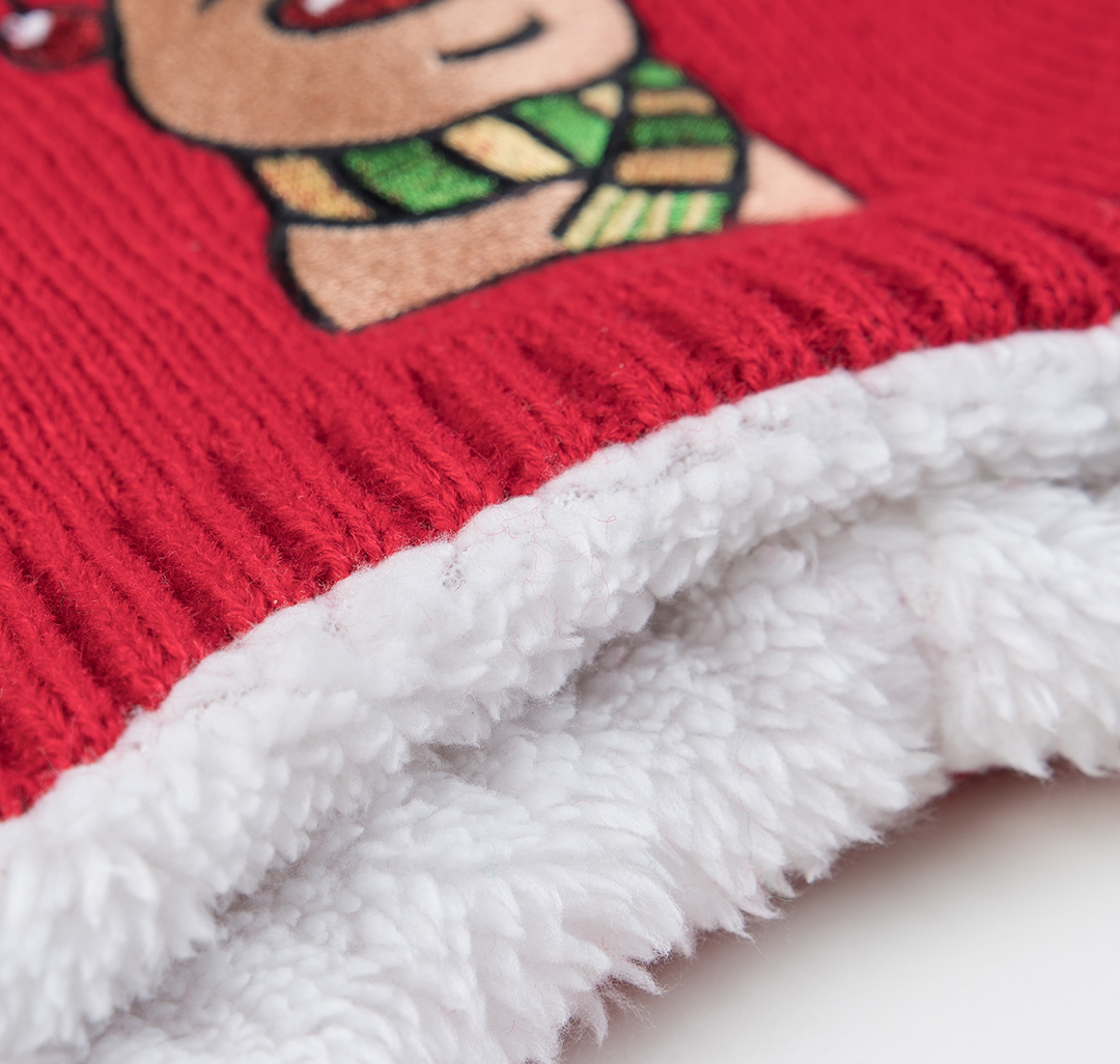 Шапка Мармалато, цвет Красный-белый-зеленый #3