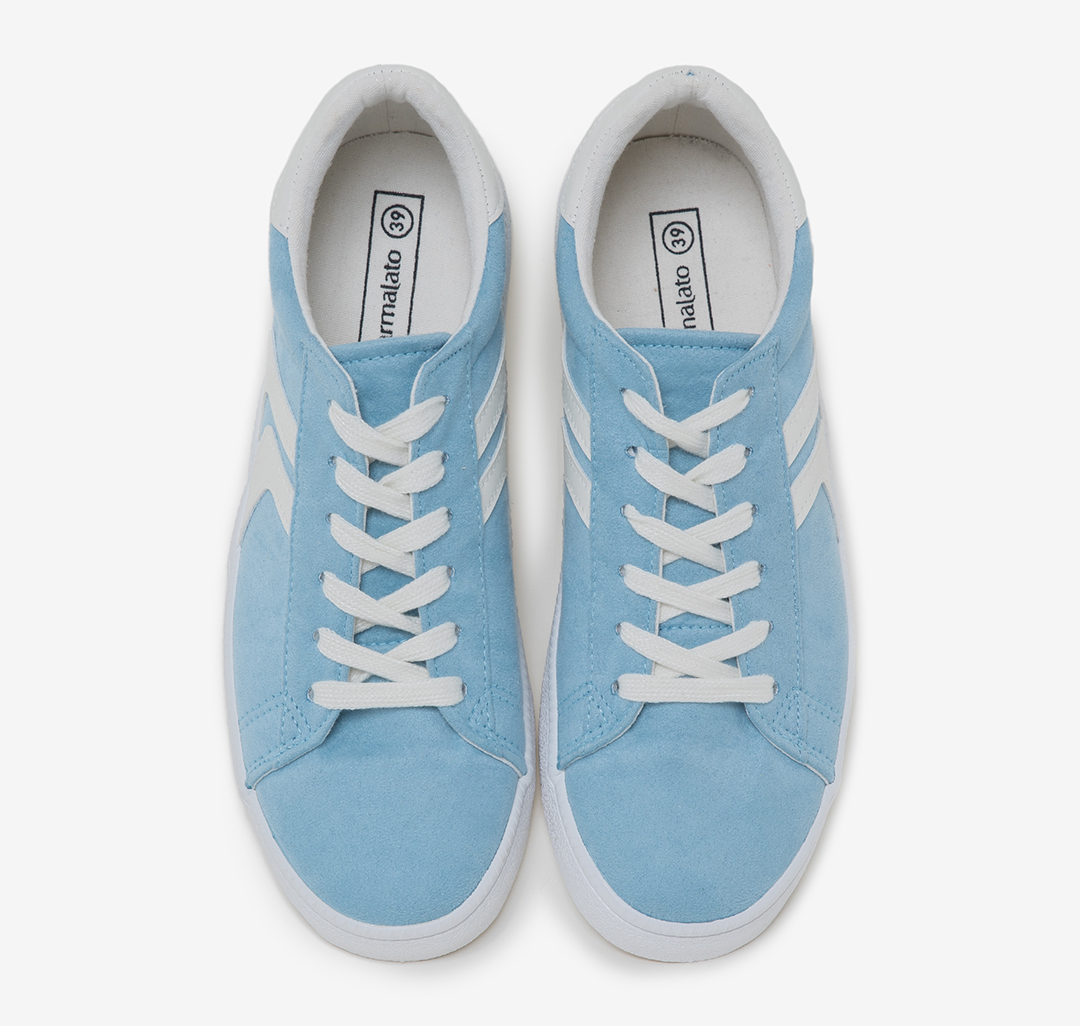 Кеды Мармалато, цвет Голубой-белый #4