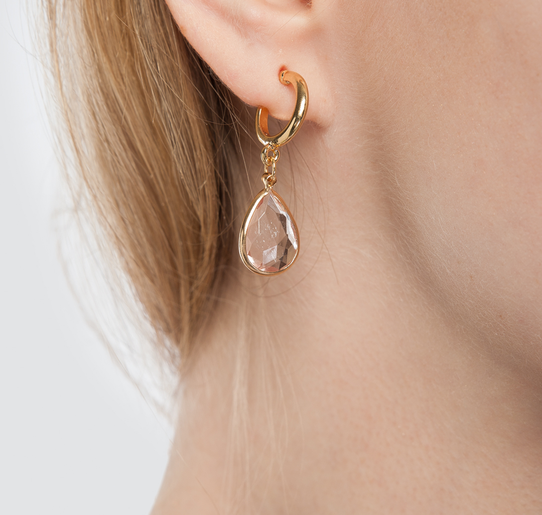 Серьги Мармалато, цвет Золото-прозрачный #3