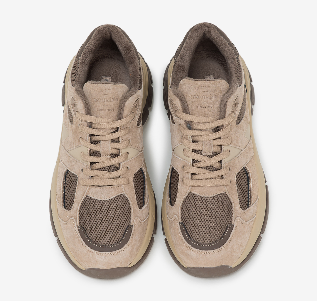 Кроссовки Мармалато, цвет Бежевый-коричневый #4