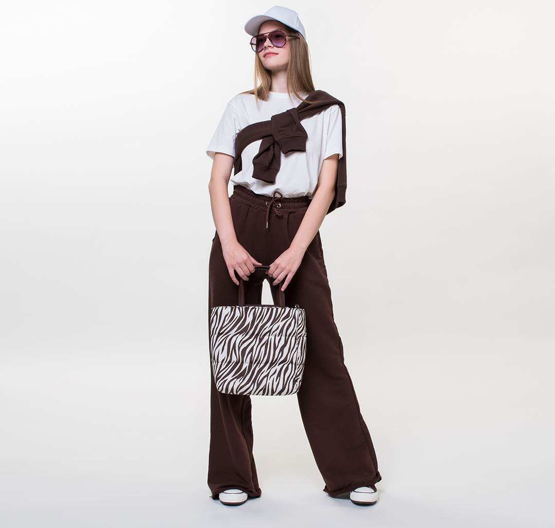 Сумка Мармалато, цвет Коричневый-бежевый #5